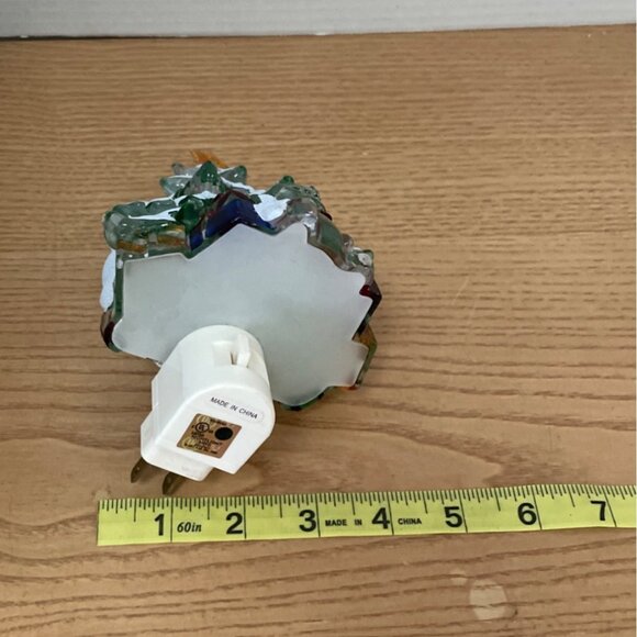 Seasons of Cannon Falls Lights in the Night Christmas Tree Teddy Bear Night Lite - Picture 8 of 8